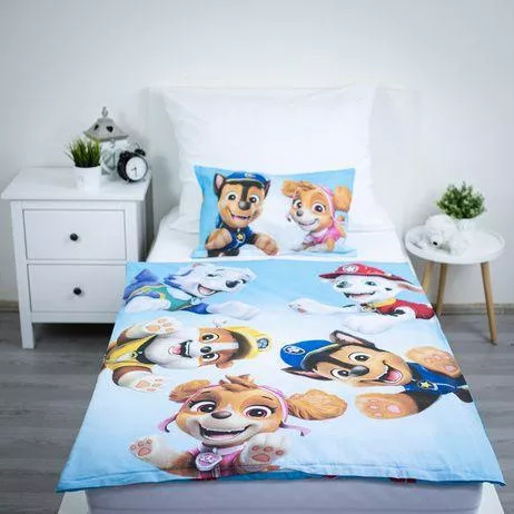 Jerry Fabrics Постільна білизна бавовняна Paw Patrol PP650 100x135 40x60 Бавовна