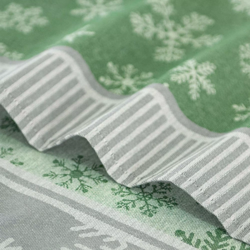 Кухонна серветка Snow Zwoltex зелена 50x60 см, 100% бавовна Ultrasoft 200 г/м²