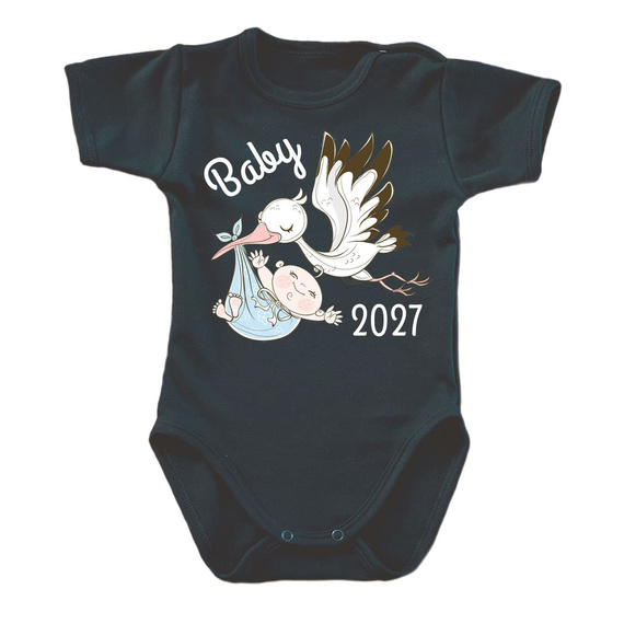 SKU: N053-1 Боді для немовлят moocha BABY 2027 чорне 100% бавовна