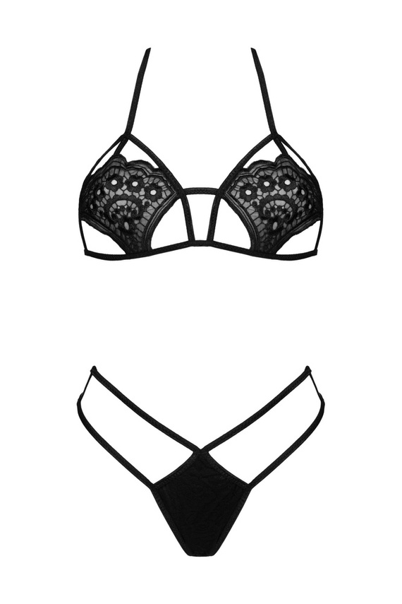 Комплект жіночої білизни Eliana Black LivCo Corsetti Fashion