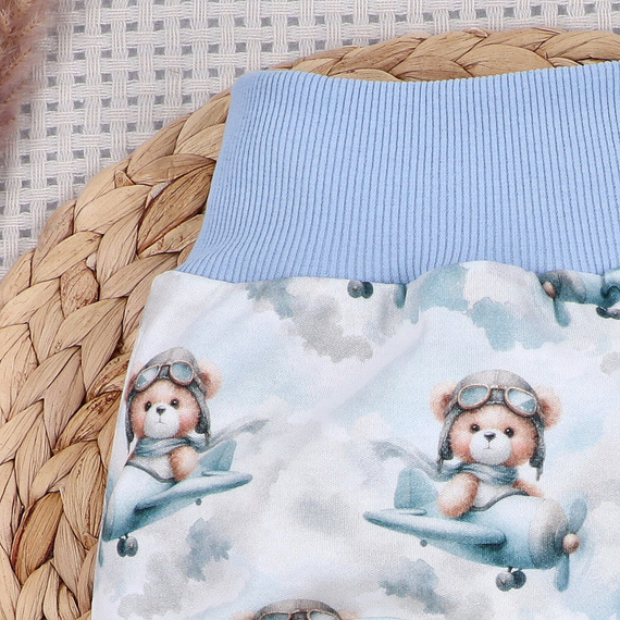 NINI Baby Bear Pilot органічні півкомбінезони для немовлят 100% ABN-5750/PIL